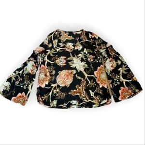 Carolina Belle Floral Boho Top Medium